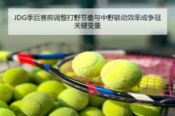 JDG季后赛前调整打野节奏与中野联动效率成争冠关键变量